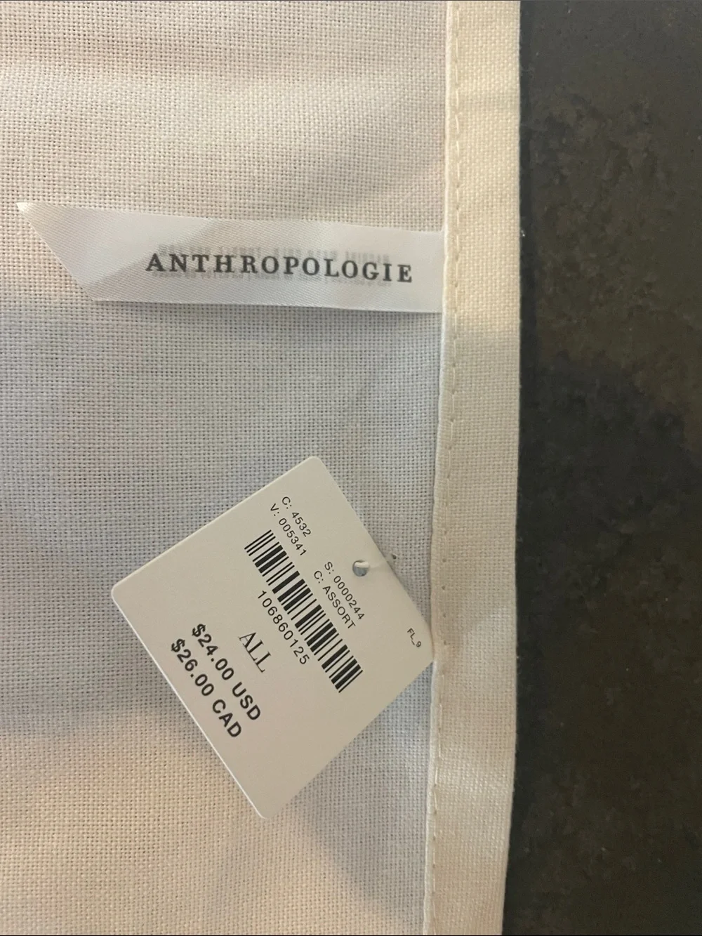 NEW Anthropologie Floral Beehive Mom Dish Towel